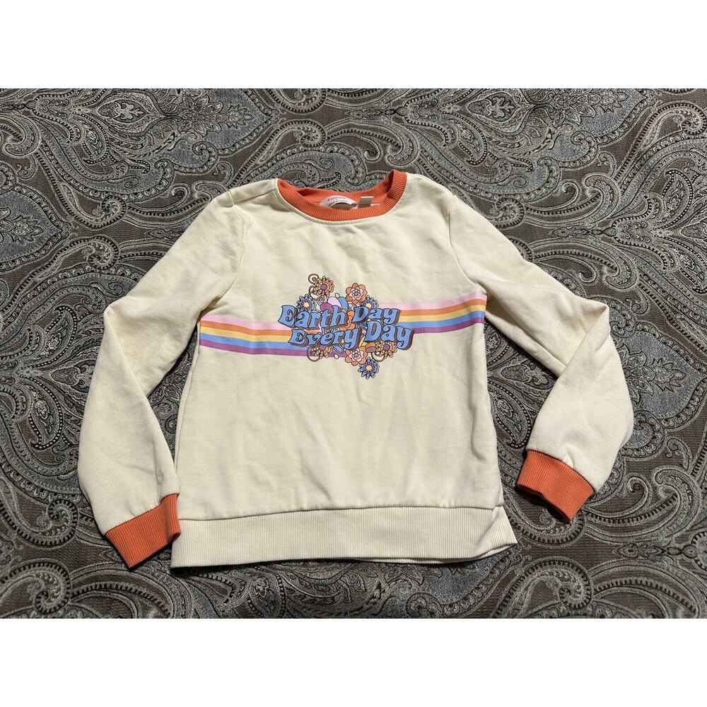 Janie And Jack AMERICAN GIRL EVETTE'S™ EARTH SWEATSHIRT Size 7